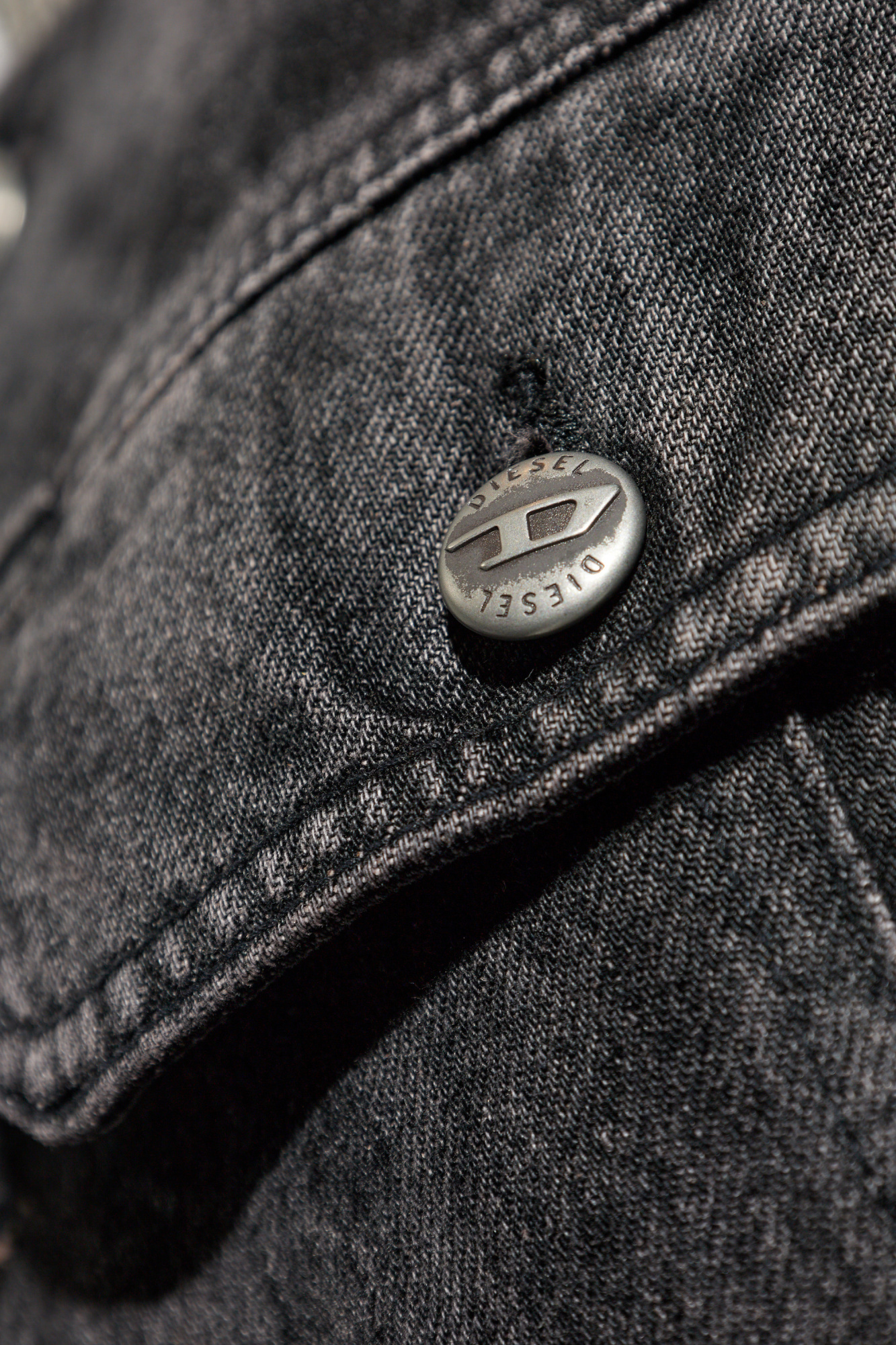 Grey Denim jacket `D-ABERDEEN-FSH2` Diesel - Vitkac AS